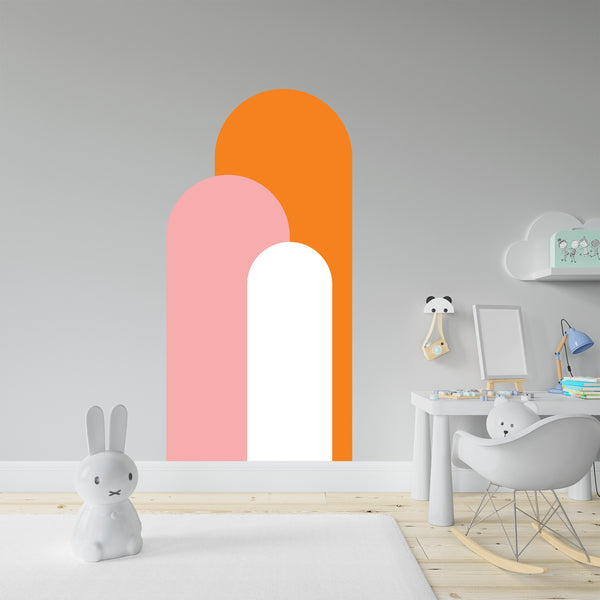 Color Block Wall , Boho Arch Wall