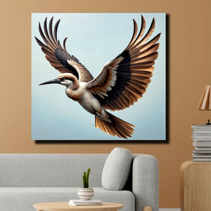 Carrying Dreams on Feathered Wings Canvas Wall Art Stretched Frame Paiting