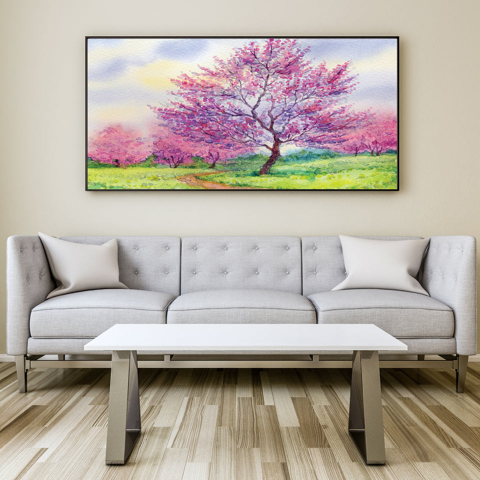 Classic Blossom Tree Canvas Wall Painting