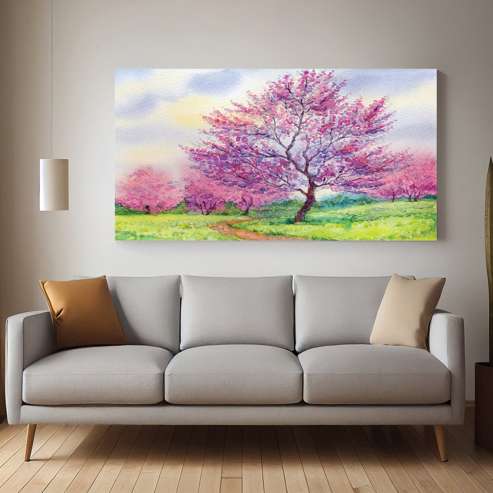 Classic Blossom Tree Canvas Wall Painting