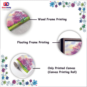 Classic Blossom Tree Canvas Wall Painting