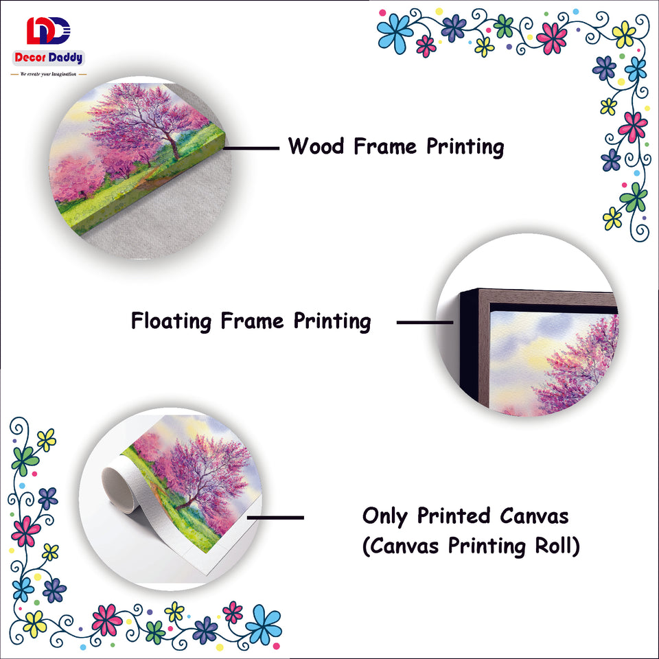 Classic Blossom Tree Canvas Wall Painting