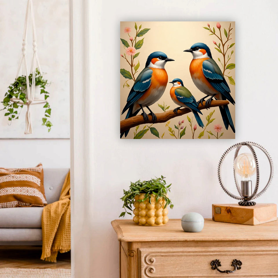 Soaring Grace: Beauty in Motion Canvas Wall Art Stretched Frame Painting