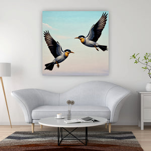 Wings Unbound, Spirit Unleashed Canvas Wall Art Stretched Frame Painting
