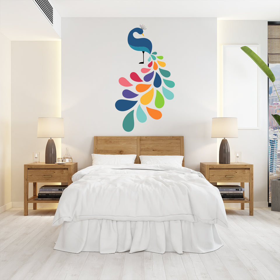 Morni Print Wall Art Paper Sticker