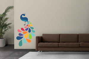 Morni Print Wall Art Paper Sticker