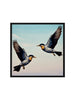 Wings Unbound, Spirit Unleashed Canvas Wall Art Black Frame Painting