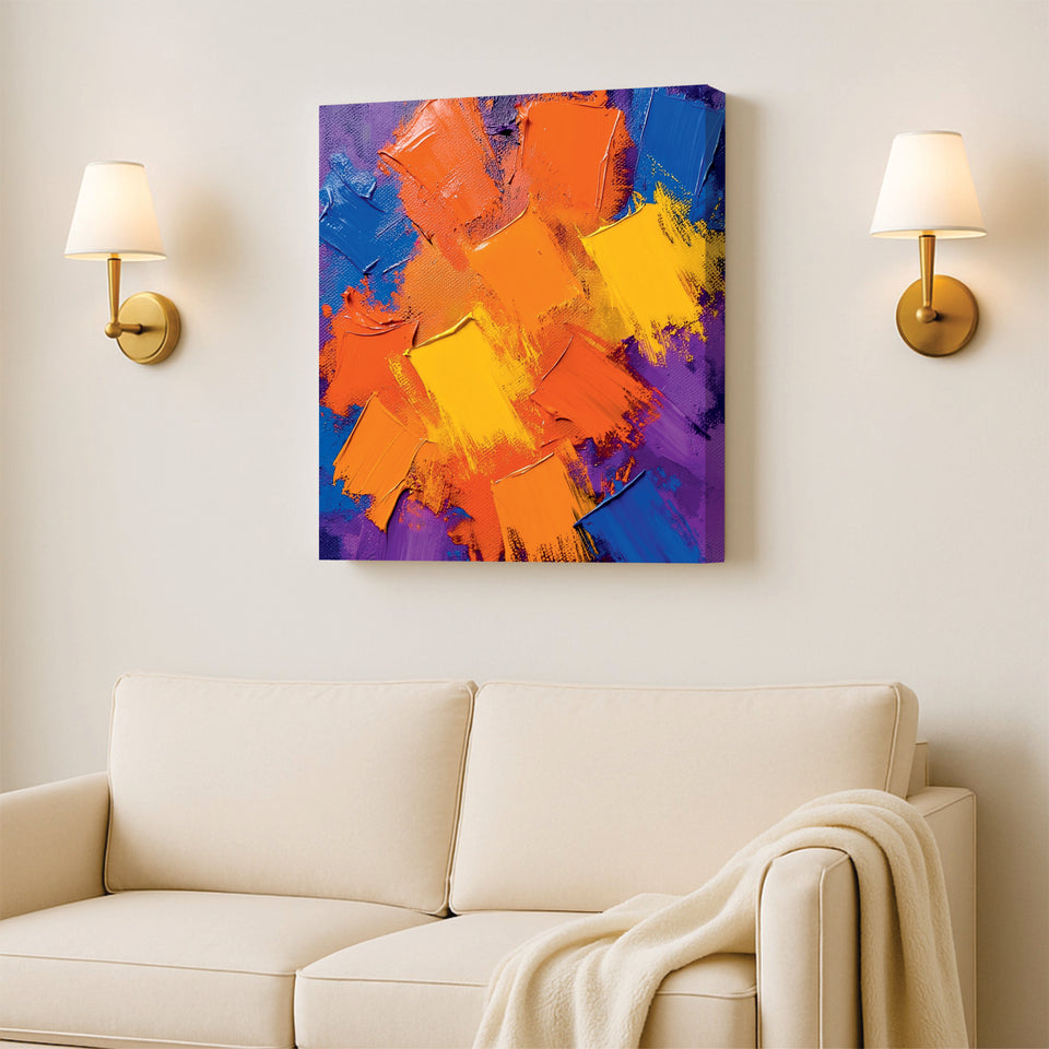 energy meets elegance Canvas Wall Art Stretched Frame Painting