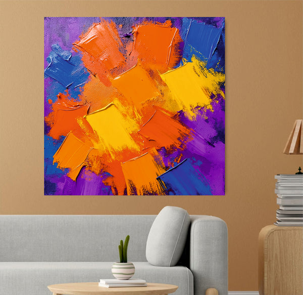 energy meets elegance Canvas Wall Art Stretched Frame Painting