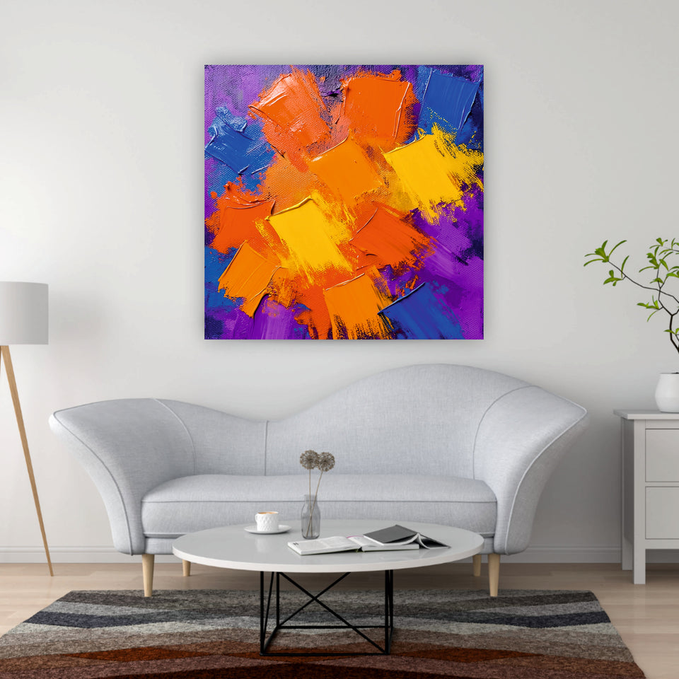 energy meets elegance Canvas Wall Art Stretched Frame Painting