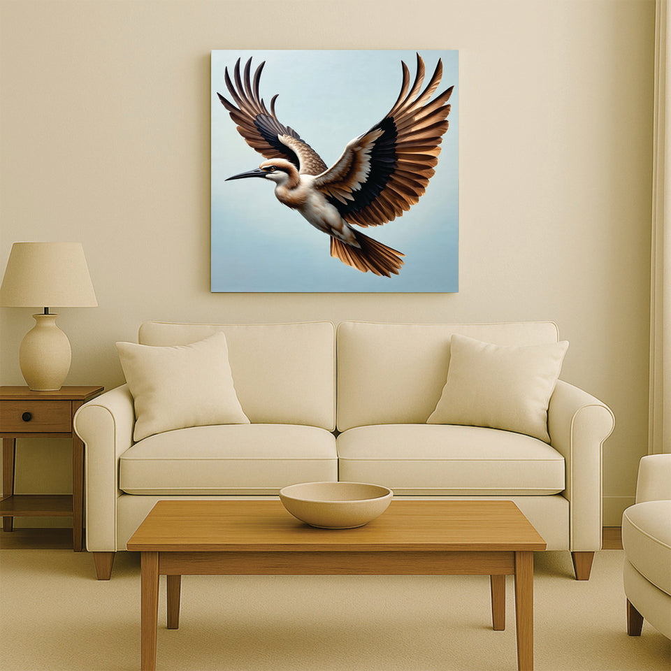 Carrying Dreams on Feathered Wings Canvas Wall Art Stretched Frame Paiting