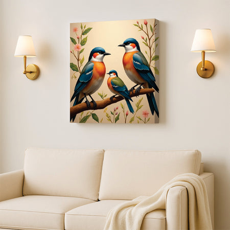 Soaring Grace: Beauty in Motion Canvas Wall Art Stretched Frame Painting