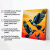 Aerial Elegance — Where Earth Meets Sky Cnavs Wall Art Stretched Frame Painting
