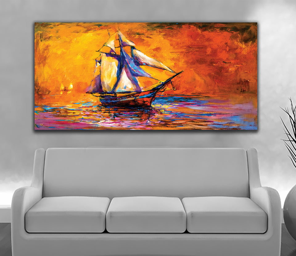 Sparkle Vibes Only Canvas Wall Art Painting