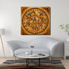 Forest Tribe Storytelling Canvas Wall Art Stretched Frame Painting