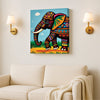 Stillness in Motion — The Heartbeat of the Forest Canvas Wall Art Stretched Frame Painting
