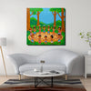 Sacred Grove Celebration Canvas Wall Art Stretched Frame Painting