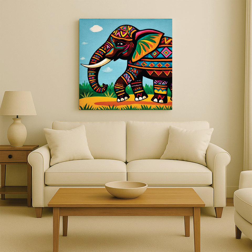 Stillness in Motion — The Heartbeat of the Forest Canvas Wall Art Stretched Frame Painting