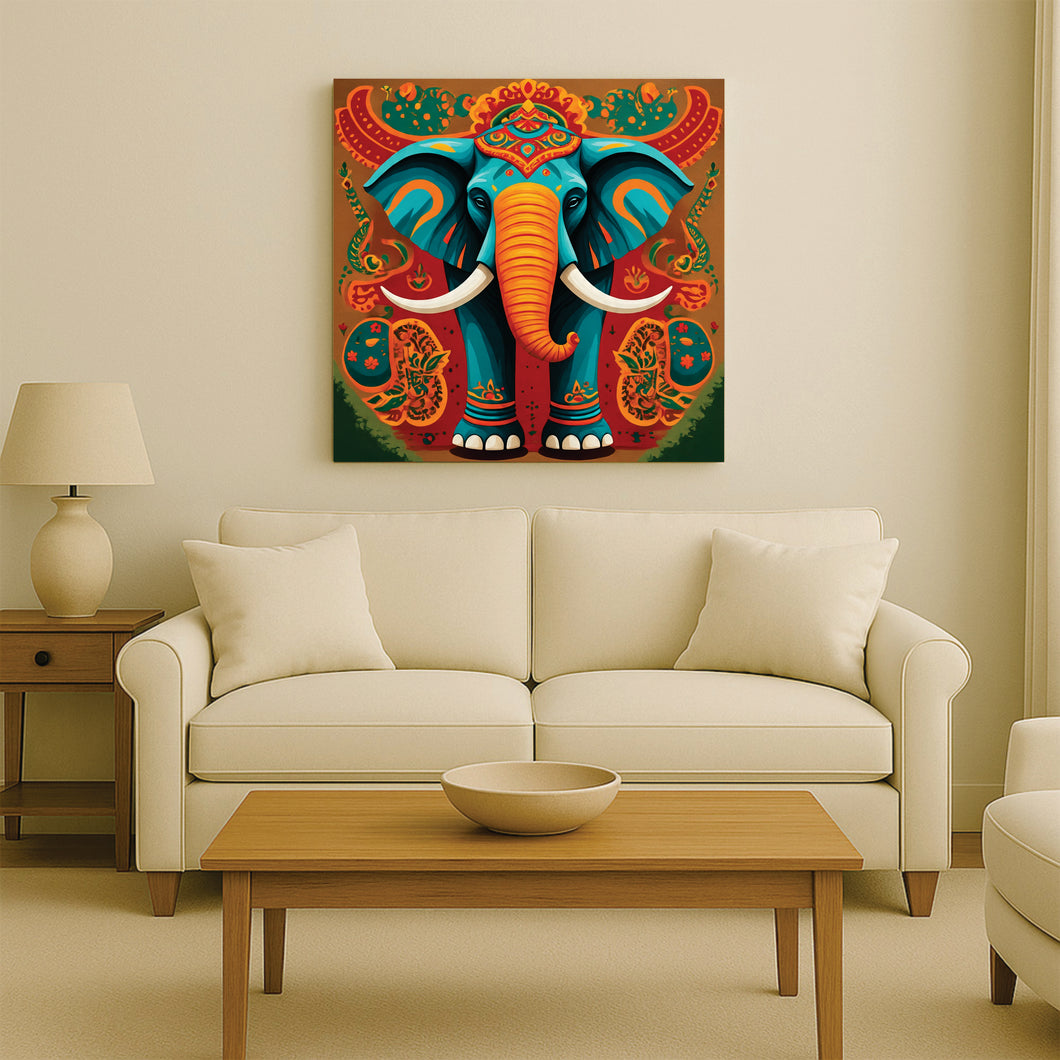 Where Wisdom Walks, Hearts Find Peace Canvas Wall Art Stretched Frame Painting