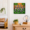 Whispers of the Forest Tribe canvas Wall Art Stretched Frame Painting