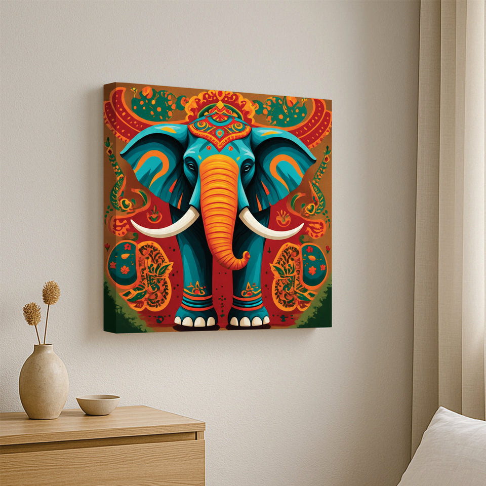 Where Wisdom Walks, Hearts Find Peace Canvas Wall Art Stretched Frame Painting