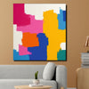Bold & Expressive – Abstract Canvas Stretched Frame Painting