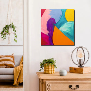 Stylish Abstract Artwork Canvas Wall Art Stretched Frame Painting