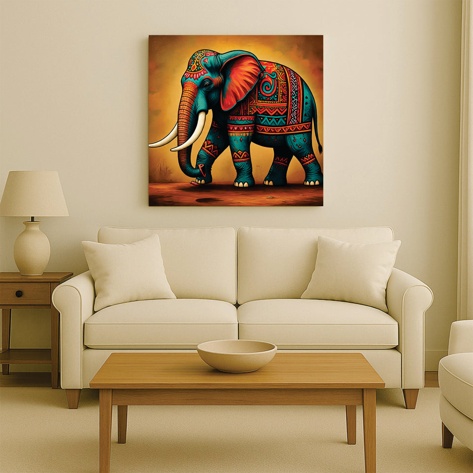 Strength Worn Quietly, Memory Etched Deep Canvas Wall Art Stretched Frame Painting