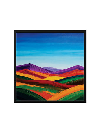 Luxury Abstract Canvas – Bold & Contemporary Look Canvas Wall Art Black Frame Painting