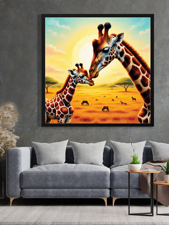 WanderWild Studio Canvas Wall Art Stretched Frame Painting