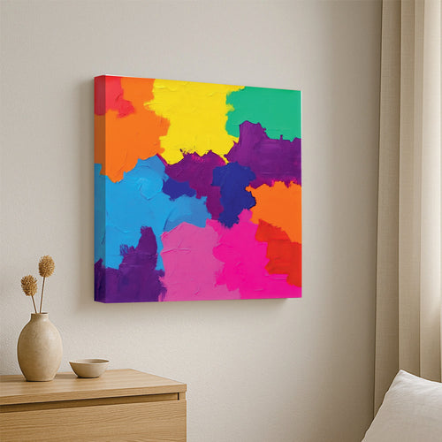 Bold strokes, bold life Canvas Wall Art Stretched Frame Painting
