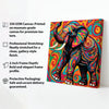Silent Majesty, Eternal Grace Canvas Wall Art Stretched Frame Painting