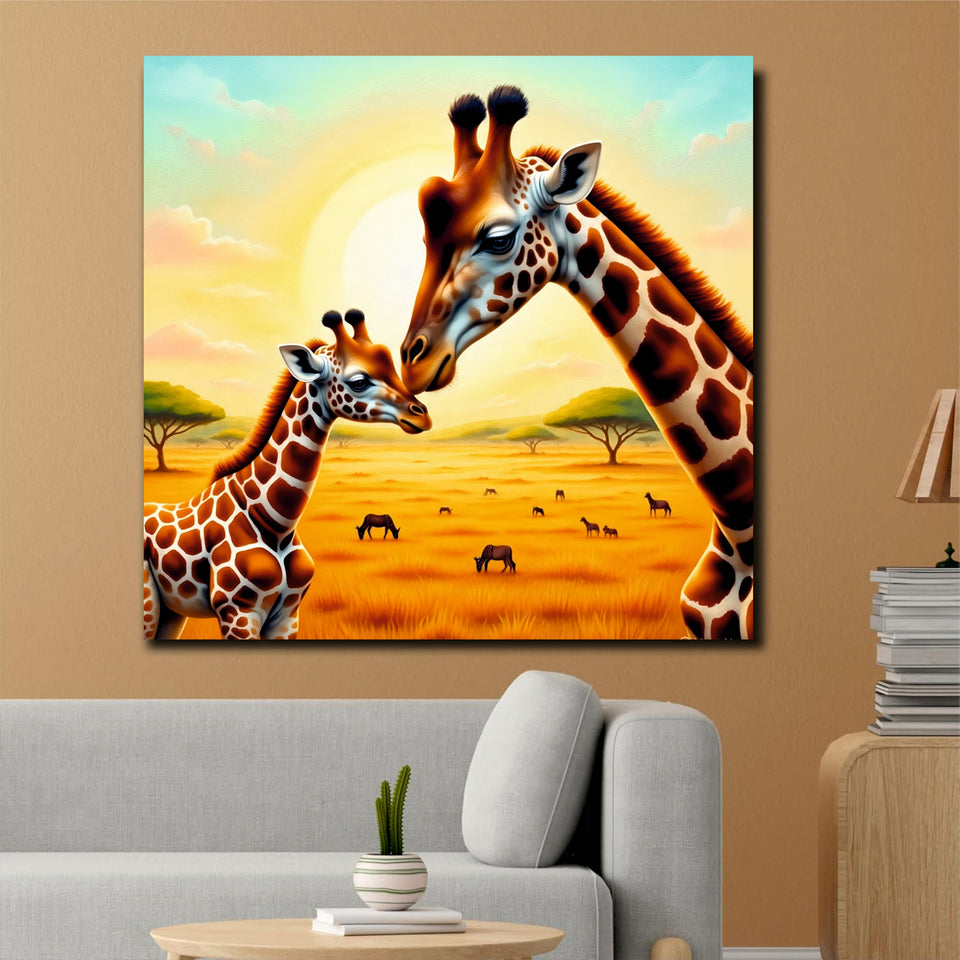 WanderWild Studio Canvas Wall Art Stretched Frame Painting