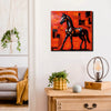 The Warrior’s Companion canvas Wall Art Stretched Frame Painting
