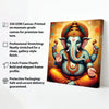 Grace Personified — Ganesha’s Presence Brings Peace and Prosperity Canvas Wall Art Stretched Frame Painting