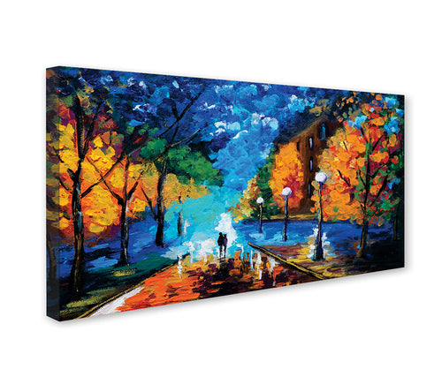 Midnight Emberland Cnavas Wall Art Painting