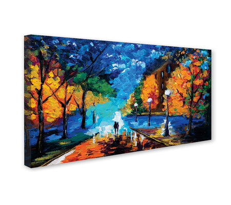 Midnight Emberland Cnavas Wall Art Painting