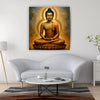 Flame of Wisdom in Quiet Reflection Canvas Wall Art Stretched Frame Painting