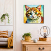 Whisker Wonders Canvas Wall Art Stretched Frame Painting