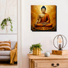 Embers of Awakening — The Silent Flame of Insight Canvas Wall Art Stretched Frame Painting