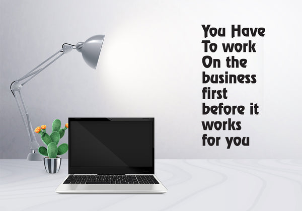 Success Inspiring Quotes Decal