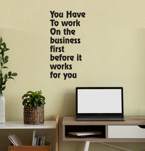 Success Inspiring Quotes Decal