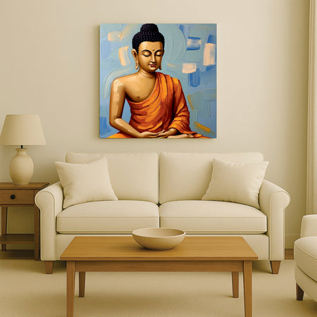 Serenity in Stillness Canvas Wall Art Stretched Frame Painting