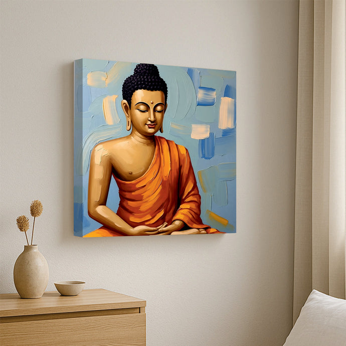 Serenity in Stillness Canvas Wall Art Stretched Frame Painting