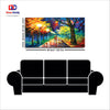 Misty Forest Reverie canvas wall art painting