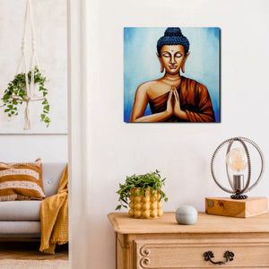 Inner Flame, Infinite Calm Canvas Wall Art Stretched Frame Painting
