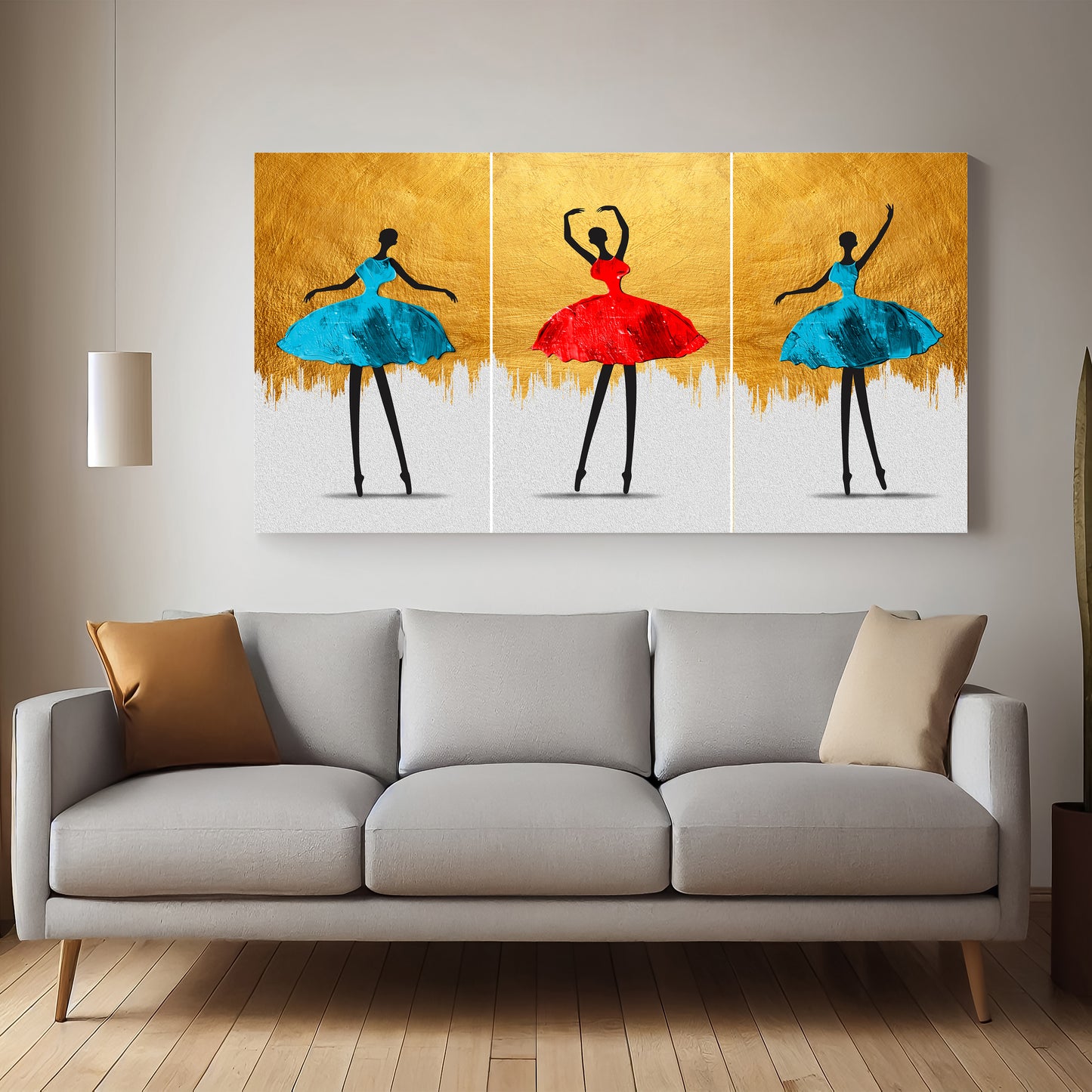 Classic Dancing African Lady Canvas Wall Painting - for Home Decor Dancing African Lady canvas painting