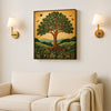Harmony with Nature Stretched Frame – Tree Canvas Wall Art Painting