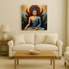 Inner Peace Painted in Warm Hues Canvas Wall Art Stretched Frame Painting