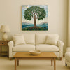Majestic Tree of Life Canvas Wall Art Stretched Frame – Digital Painting